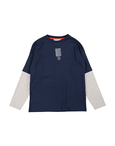 PACIOTTI T-shirt Navy 100% Cotton