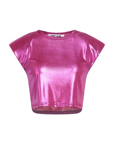 DON'T @ ME Top Fucsia 95% Poliestere, 5% Elastan