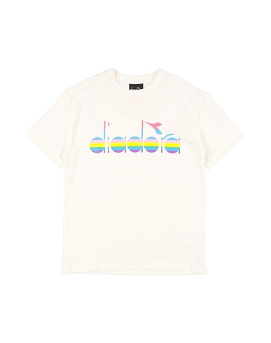 DIADORA T-shirt White 100% Cotton