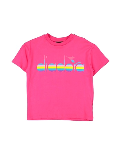 DIADORA T-shirt Fucsia 100% Cotone