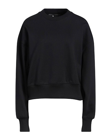 Y-3 Sweatshirt Black 100% Organic cotton, Elastane