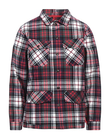 TINTORIA MATTEI 954 Checked shirt Red 100% Cotton