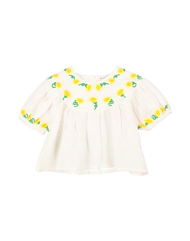 STELLA McCARTNEY KIDS Top White 55% Linen, 45% Cotton, Polyester