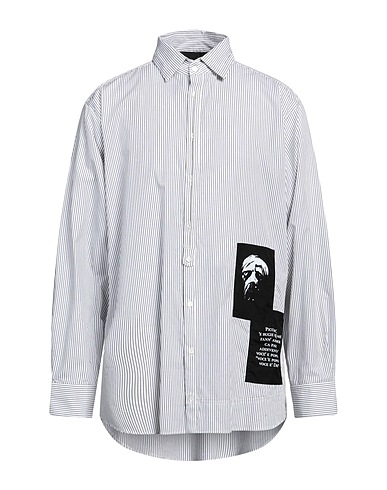 ISABEL BENENATO Striped shirt Black 100% Cotton