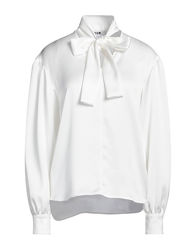 MSGM Top White 100% Polyester