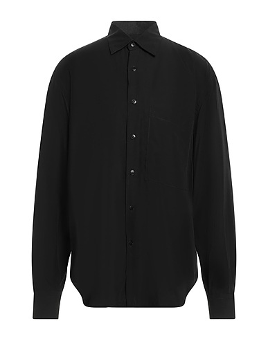 COSTUMEIN Solid colour shirt Black 100% Lyocell
