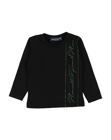 MANUELL & FRANK T-shirt Black 100% Cotton