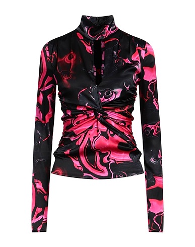 MSGM Top Fuchsia 97% Viscose, 3% Elastane