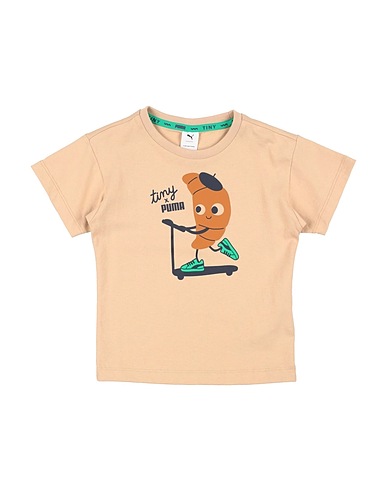 PUMA x TINY COTTONS T-shirt Sabbia 100% Cotone, Poliestere