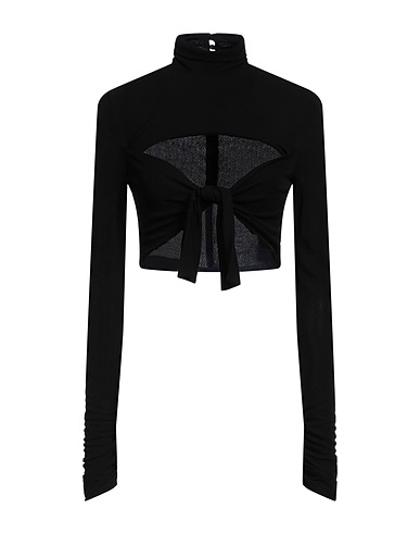 MSGM Top Black 100% Viscose