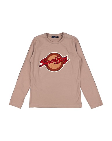MANUELL & FRANK T-shirt Sand 90% Cotton, 10% Elastane