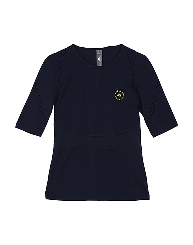 ADIDAS by STELLA McCARTNEY T-shirt Midnight blue 73% Polyester, 27% Elastane