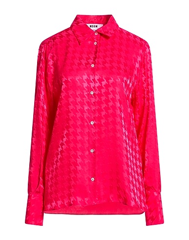 MSGM Solid color shirts & blouses 64% Acetate, 36% Viscose