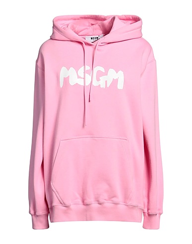 MSGM Hooded track jacket  Fuchsia 100% Cotton