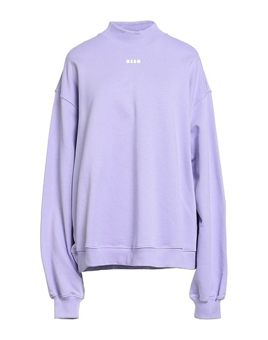 MSGM Sweatshirt Lilac 100% Cotton