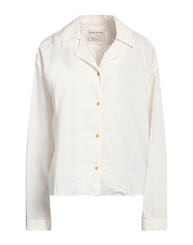 A KIND OF GUISE Solid colour shirts & blouses Off white 100% Cotton
