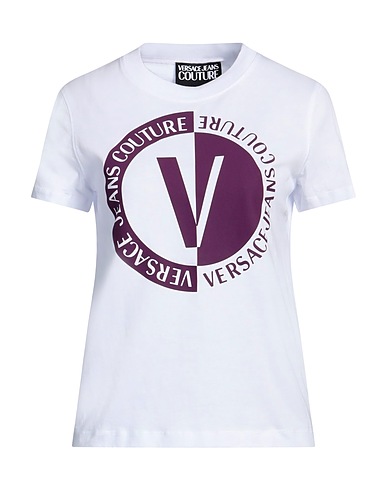 VERSACE JEANS COUTURE T-shirt White 100% Cotton