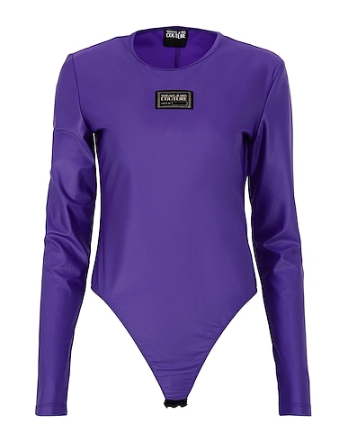 VERSACE JEANS COUTURE TOPWEAR Viola 79% Poliammide, 21% Elastan