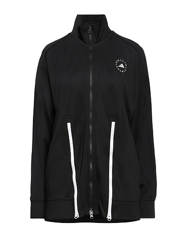 ADIDAS by STELLA McCARTNEY Sweatshirt Black 95% Recycled polyester, 5% Elastane