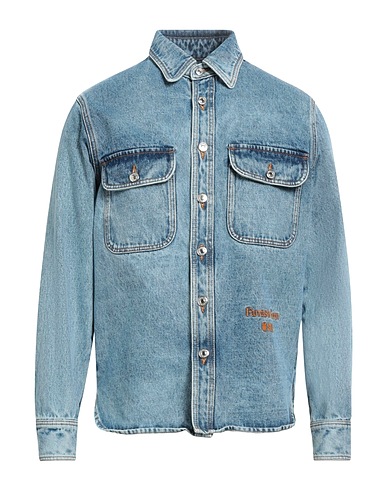 MSGM Denim shirt Blue 100% Organic cotton