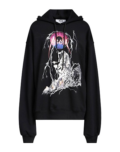 MSGM Sweat-shirt à capuche 100% Coton