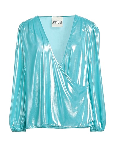 ANIYE BY Top Turquoise 100% Polyester