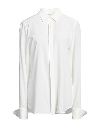 SPORTMAX Solid colour shirts & blouses 84% Acetate, 10% Silk, 6% Elastane