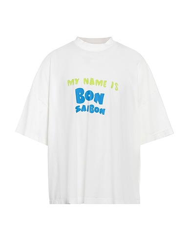 BONSAI Oversize-T-Shirt White 100% Cotton