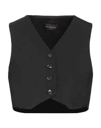 THE ANDAMANE ジレ NERO ポリエステル 52% / バージンウール 43% / ポリウレタン 5%