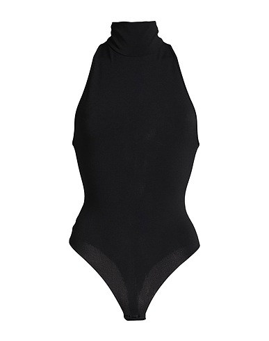 THE ANDAMANE TOPS & TEES Black 95% Polyester, 5% Elastane
