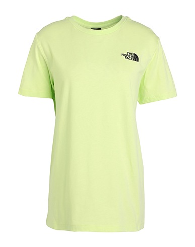 THE NORTH FACE T-shirt W S/S RELAXED REDBOX TEE
 Light green 100% Cotton