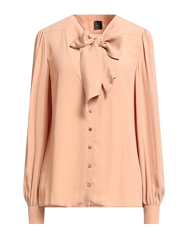 PINKO Camicie e bluse tinta unita Beige 76% Acetato, 24% Seta