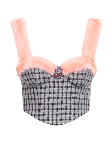 AREA Bustier Lilac 74% Virgin Wool, 26% Cotton, Polyester