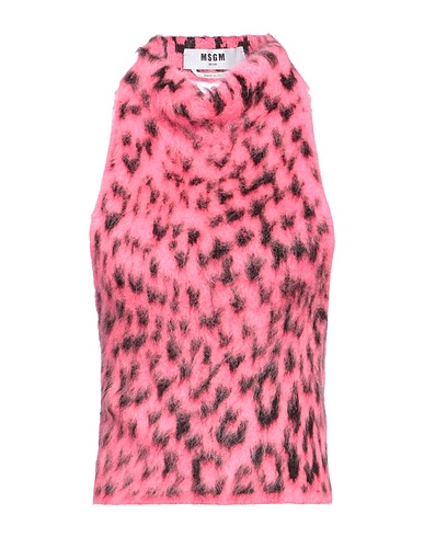 MSGM Top Pink 38% Acrylic, 32% Polyamide, 30% Mohair wool