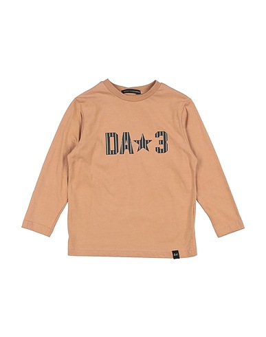 DANIELE ALESSANDRINI T-shirt Cammello 100% Cotone