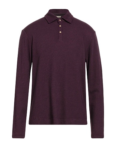 MASSIMO ALBA Polo shirt Mauve 50% Cotton, 50% Polyester