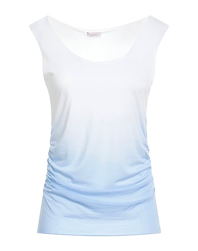 ROSSOPURO Vest White 80% Modal, 20% Polyamide