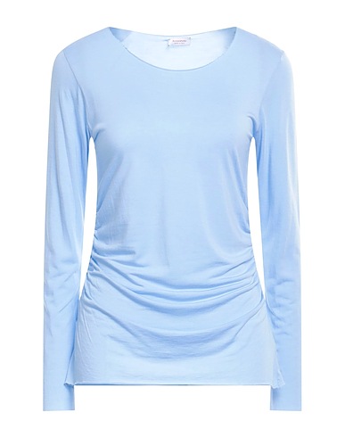 ROSSOPURO T-shirt Light blue 80% Modal, 20% Polyamide