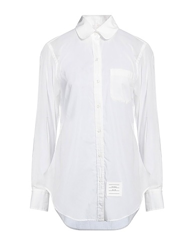 THOM BROWNE Shirts White 100% Cotton