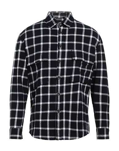 ANTONY MORATO Checked shirt Midnight blue 100% Cotton