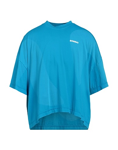 BONSAI T-shirt Azure 100% Cotton