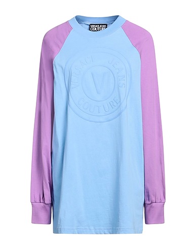 VERSACE JEANS COUTURE Oversize-T-Shirt Azure 100% Cotton
