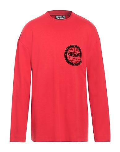 VERSACE JEANS COUTURE Camiseta ROSSO 100% Algodón