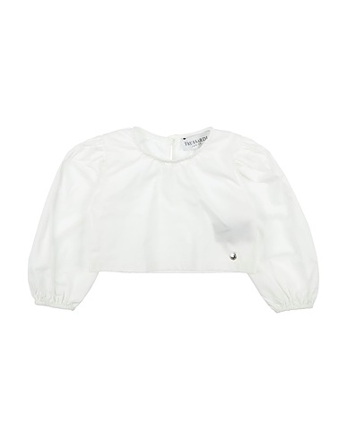 TRUSSARDI JUNIOR Top White 97% Cotton, 3% Elastane