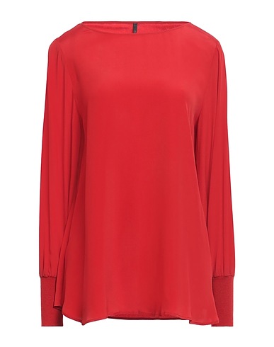 PIERANTONIO GASPARI Top Rosso 75% Acetato, 25% Seta