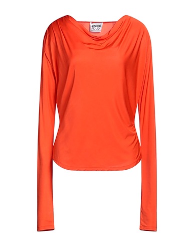 MOSCHINO JEANS Top Orange 100% Viscose
