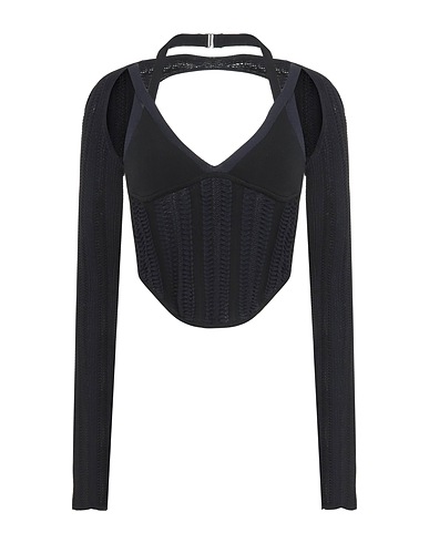 DION LEE Top 71% Viscose, 28% Nylon, 1% Élasthanne