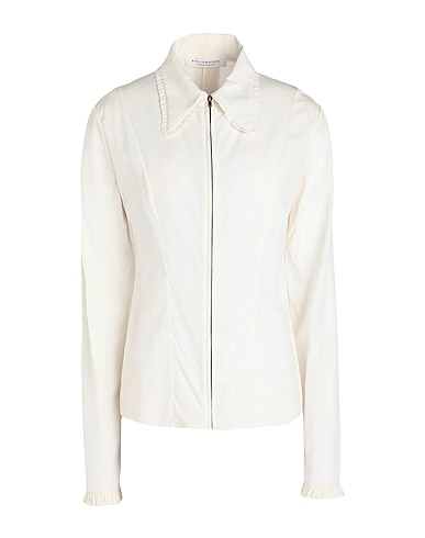 PHILOSOPHY di LORENZO SERAFINI Solid color shirts & blouses Ivory 59% Viscose, 35% Silk, 6% Elastane
