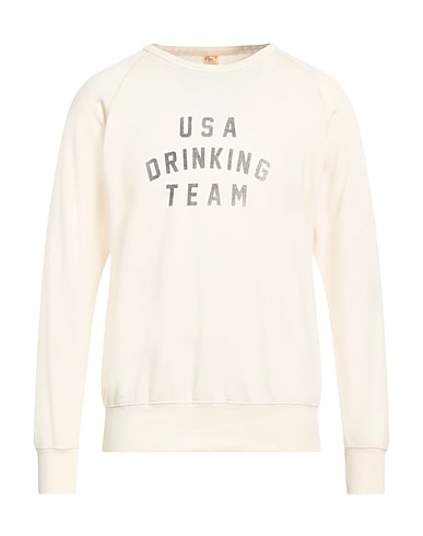 FLEA-T Sweatshirt Cream 100% Cotton