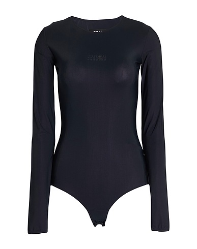 MM6 MAISON MARGIELA TOPS & TEES Midnight blue 73% Polyamide, 27% Elastane